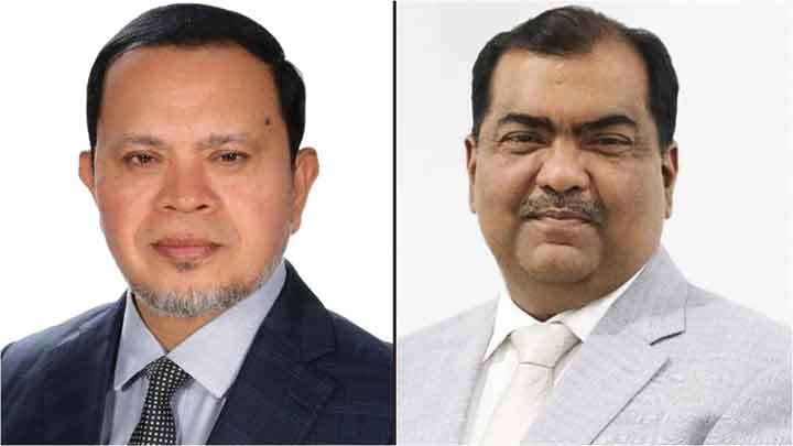 সভাপতি ড্যাফোডিল ইন্টারন্যাশনাল ইউনিভার্সিটির চেয়ারম্যান মো. সবুর খান ও সেক্রেটারি আমেরিকান ইন্টারন্যাশনাল ইউনিভার্সিটি-বাংলাদেশের ইশতিয়াক আবেদিন